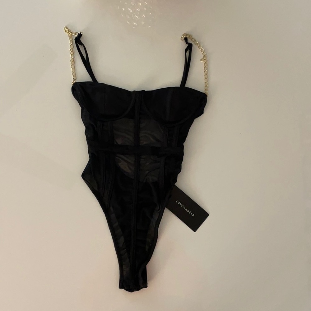 Love/labels black bodysuit - Picture 3 of 4